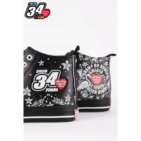 TRAMPKI WOŚP BIG STAR oficjalna 34 EDYCJA LIMITOWANA ocieplane wysokie 37