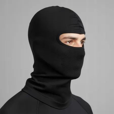 Kominiarka narciarska uniseks czarna bezszwowa oddychająca uniwersalna S/M