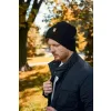 CZAPKA męska BRODRENE CZ8 Beanie Wywijana Czapka Zimowa Ciepła Czarna