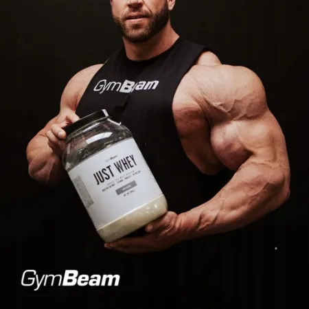GYMBEAM Just Whey | wieloskładnikowe białko serwatkowe smak naturalny 1000g