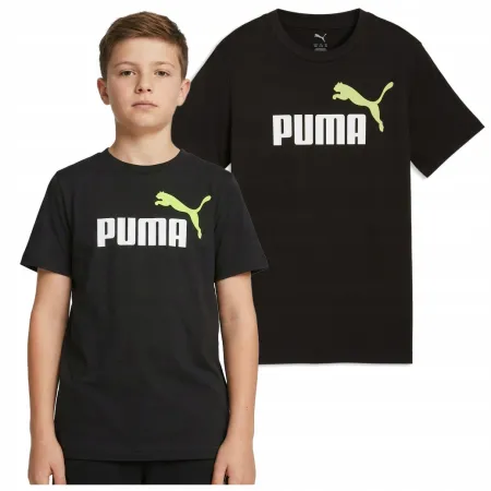 Koszulka dziecięca juniorska T-SHIRT PUMA z krótkim rękawem bawełniana 164