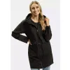 KURTKA damska PARKA wiosenna PŁASZCZ z kapturem CROSS JEANS casual L