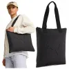 TOREBKA damska duża NA RAMIĘ torba zakupowa miejska PUMA shopper czarna