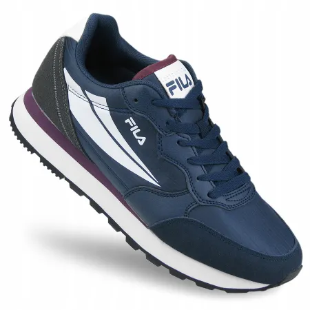BUTY męskie sportowe FILA HYPERT sneakersy wygodne lekkie granatowe 46