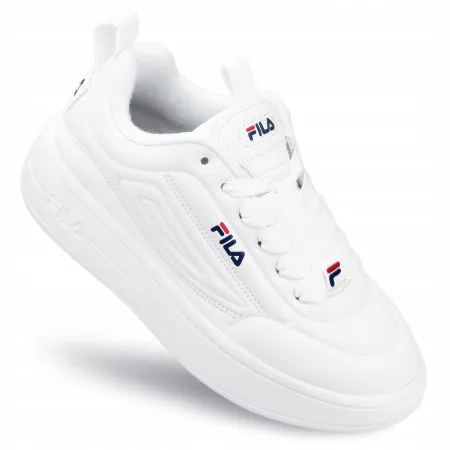 BUTY damskie juniorskie sportowe FILA SUPERBUBBLE sneakersy chunky białe 36