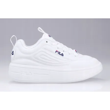 BUTY damskie juniorskie sportowe FILA SUPERBUBBLE sneakersy chunky białe 36
