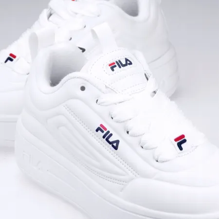 BUTY damskie juniorskie sportowe FILA SUPERBUBBLE sneakersy chunky białe 36