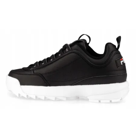 BUTY dziecięce FILA DISRUPTOR KIDS sneakersy sportowe czarne 30