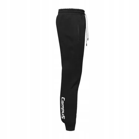 Spodnie DRESOWE męskie joggery CAMPUS WRAY dresy czarne S