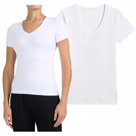 KOSZULKA damska tshirt damski 4F z krótkim rękawem bawełna TTSHF3307 S