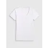 KOSZULKA damska tshirt damski 4F z krótkim rękawem bawełna TTSHF3307 XL