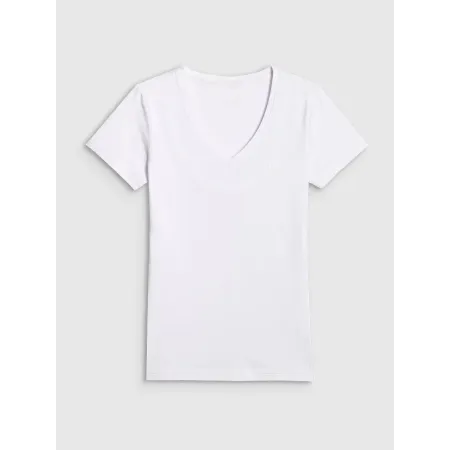 KOSZULKA damska tshirt damski 4F z krótkim rękawem bawełna TTSHF3307 XL
