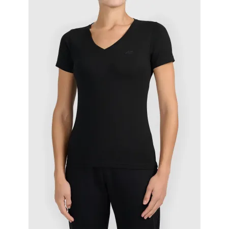 KOSZULKA damska tshirt damski 4F z krótkim rękawem bawełna TTSHF3307 3XL