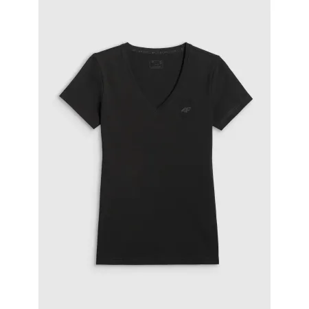 KOSZULKA damska tshirt damski 4F z krótkim rękawem bawełna TTSHF3307 3XL