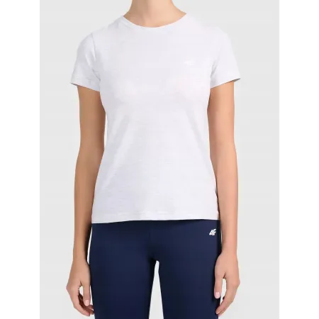 KOSZULKA damska tshirt damski 4F z krótkim rękawem bawełna TTSHF3306 S