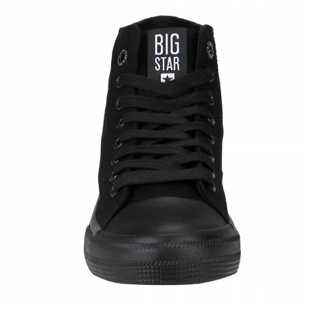 TRAMPKI męskie materiałowe klasyczne BIG STAR wysokie FF174550 czarne 45