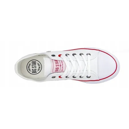 TRAMPKI damskie BIG STAR buty tenisówki białe niskie klasyczne T274022 37