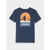 Koszulka dziecięca juniorska T-SHIRT 4F sportowa TTSHM1131 bawełniana 128