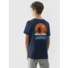 Koszulka dziecięca juniorska T-SHIRT 4F sportowa TTSHM1131 bawełniana 128