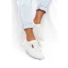 TRAMPKI damskie KORONKOWE buty BIG STAR z koronki W274925 białe 40