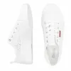TRAMPKI damskie KORONKOWE buty BIG STAR z koronki W274925 białe 40