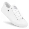 TRAMPKI damskie buty tenisówki BIG STAR ekoskóra białe sneakersy V274869 39