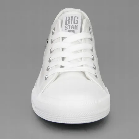 TRAMPKI damskie buty tenisówki BIG STAR ekoskóra białe sneakersy V274869 39