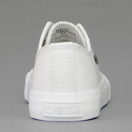 TRAMPKI damskie buty tenisówki BIG STAR ekoskóra białe sneakersy V274869 39