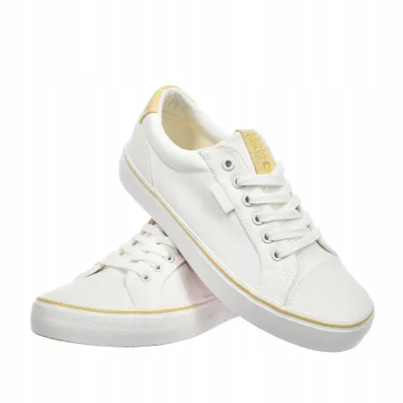 TRAMPKI damskie buty BIG STAR tenisówki sneakersy białe TT274101 37