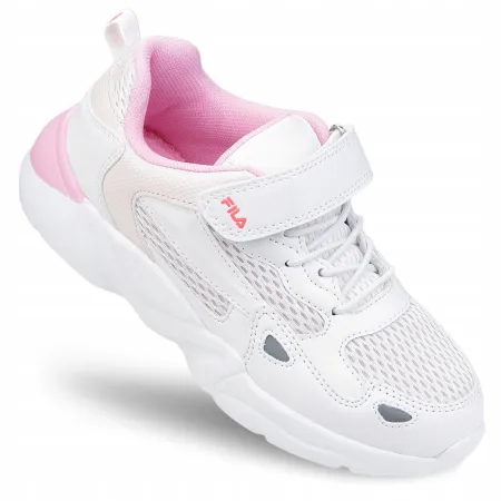 BUTY dziecięce sportowe FILA VENTOSA dla dzieci na RZEPY SNEAKERSY białe 35