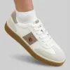Buty sportowe damskie Daniel Lopez skórzane SNEAKERSY beżowe TT2D4087 36