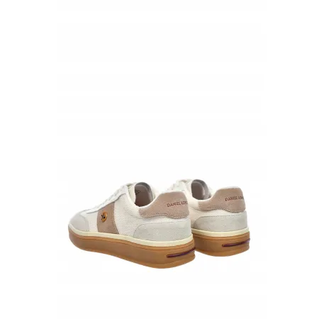 Buty sportowe damskie Daniel Lopez skórzane SNEAKERSY beżowe TT2D4087 36