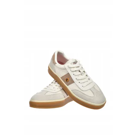 Buty sportowe damskie Daniel Lopez skórzane SNEAKERSY beżowe TT2D4087 36