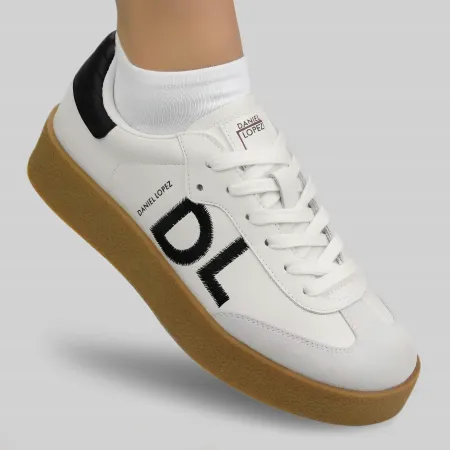 Buty sportowe damskie Daniel Lopez skórzane SNEAKERSY modne TT2D4029 38