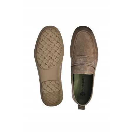 MOKASYNY męskie Daniel Lopez buty skórzane wsuwane TT1D4016 modne 42