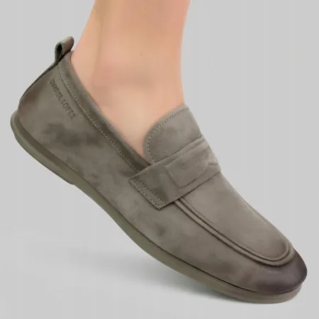 MOKASYNY męskie Daniel Lopez buty skórzane wsuwane TT1D4016 modne 41