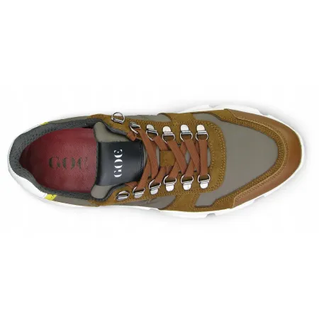 Buty męskie GOE SNEAKERSY miejskie skórzane designerskie na lato 44