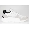 Buty SPORTOWE męskie GOE skórzane SNEAKERSY na lato białe FF1N3005 42