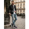 Buty męskie GOE miejskie SNEAKERSY sportowe wygodne skórzane FF1N3006 45