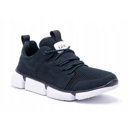 Buty męskie sportowe GOE lekkie przewiewne SNEAKERSY z siatką HH1N4031 43