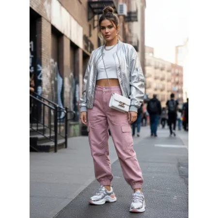 Buty damskie GOE sportowe SNEAKERSY chunky miejskie na lato HH2N4028 37