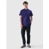 Koszulka męska POLO T-Shirt 4F sportowa bawełniana TPTSM367 granatowa XL
