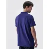 Koszulka męska POLO T-Shirt 4F sportowa bawełniana TPTSM367 granatowa L