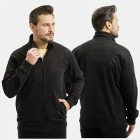 KURTKA męska wiosenna ZAMSZOWA bez kaptura 40316 przejściowa CROSS JEANS L