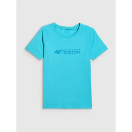 KOSZULKA damska tshirt damski 4F z krótkim rękawem bawełna TTSHF2774 M
