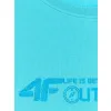 KOSZULKA damska tshirt damski 4F z krótkim rękawem bawełna TTSHF2774 XXL
