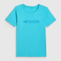 KOSZULKA damska tshirt damski 4F z krótkim rękawem bawełna TTSHF2774 XXL