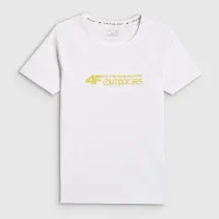 KOSZULKA damska tshirt damski 4F z krótkim rękawem bawełna TTSHF2774 M