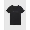 KOSZULKA damska tshirt damski 4F z krótkim rękawem bawełna TTSHF2774 L