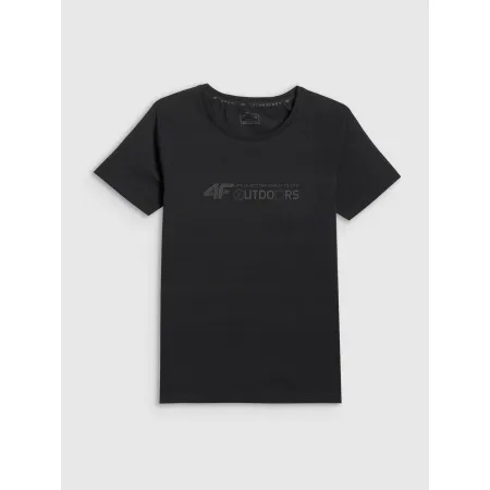 KOSZULKA damska tshirt damski 4F z krótkim rękawem bawełna TTSHF2774 L